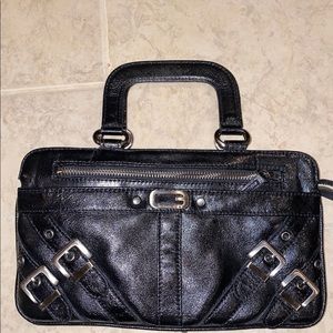 Guess  black leather purse